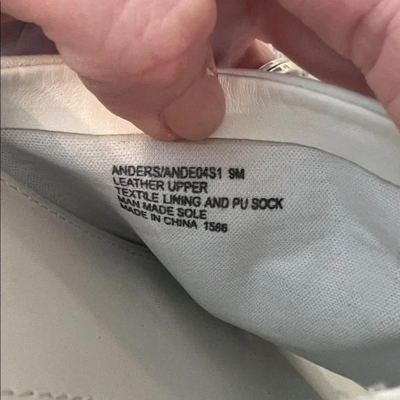 Steve Madden Anders white leather slide sandals size 9 - Picture 4 of 6